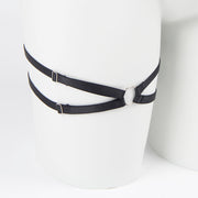 SUBBLIME - 955205 BH-SET MIT VERSTELLBARER SCHWARZER SCHLEIFE L/XL