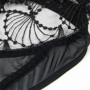 SUBBLIME - 955229 TRANSPARENTER BODY MIT HOHLSPITZE SCHWARZ L/XL