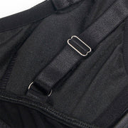 SUBBLIME - 955236 SCHWARZER BONDAGE-BH MIT STRUMPFBAND-SET S/M