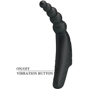 PRETTY LOVE - JORDIN FINGERVIBRATOR 10 VIBRATIONEN SCHWARZ