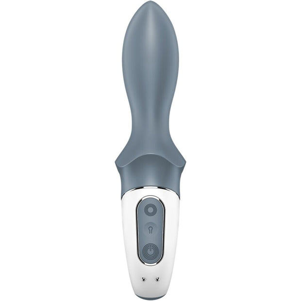 SATISFYER - AIR PUMP BOOTY 1 ANAL AUFBLASBARER VIBRATOR GRAU