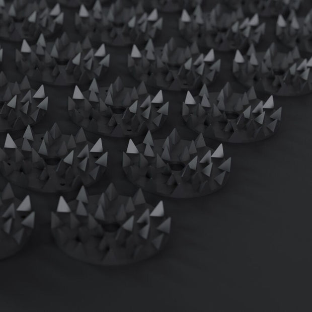 LELO - KÖRPERMASSAGE-AKUPRESSURMATTE SCHWARZ