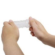 PRETTY LOVE - ENGE UND VOLUMINÖSE PENISHÜLLE TRANSPARENT