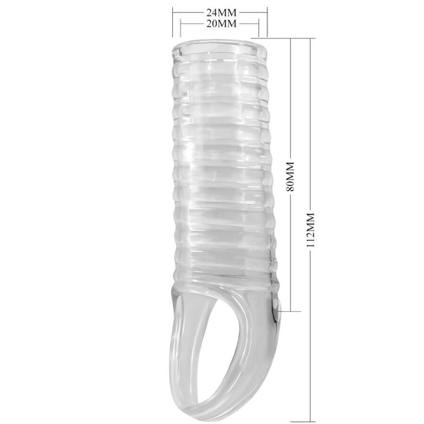 PRETTY LOVE - HARTMAN PENISHÜLSE TRANSPARENT