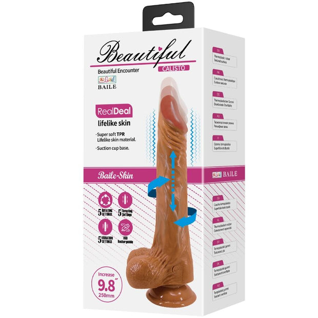 BAILE - CALISTO REALISTISCHER DILDO 24 CM FLEISCH
