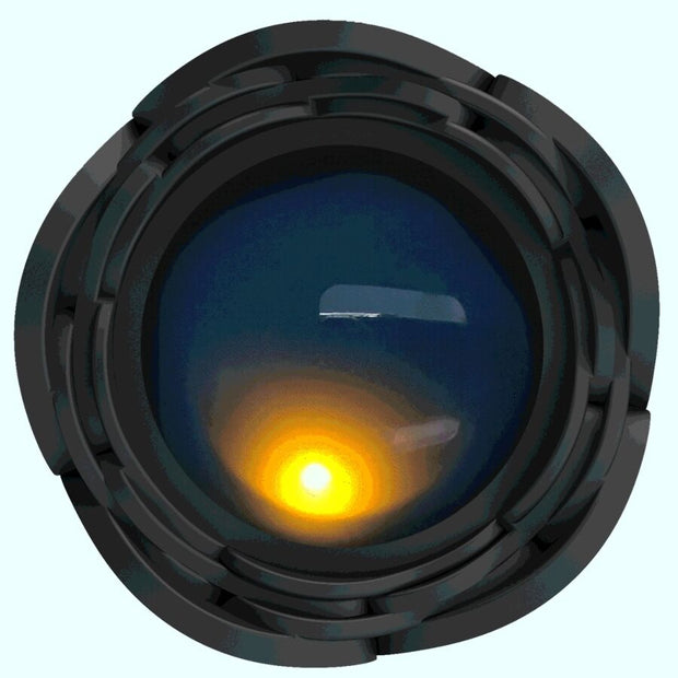 PRETTY LOVE - TARION ANAL PLUG MIT LED LICHT SCHWARZ 12,5 CM