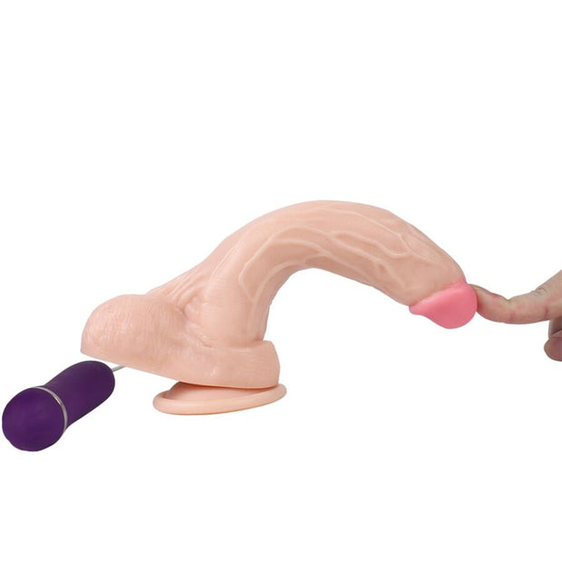 SHEQU - HOLY DRAGON VIBRATORDILDO MIT FERNBEDIENUNG 20,5 CM