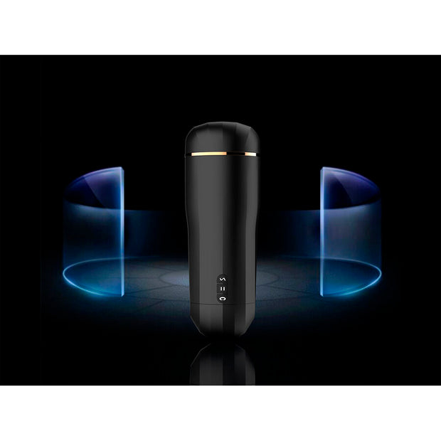 SHEQU - SNOW VAGINA MASTURBATOR MIT VIBRATION UND STIMULIERENDEN WELLEN