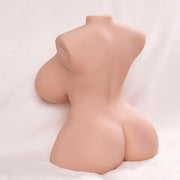 XISE - KLEINER STOSSENDER REALISTISCHER TORSO MIT WEIBLICHER VIBRATION 40 CM
