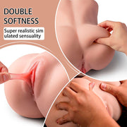 XISE - LYDIA WEIBLICHER VAGINA-MASTURBATOR MIT STOSSDÄMPFUNG 25 CM