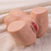 XISE - MAYA SUCKING REALISTISCHER VAGINA- UND ANUS-MASTURBATOR MIT VIBRATION UND STIMULIERENDEN WELLEN 4,5 KG
