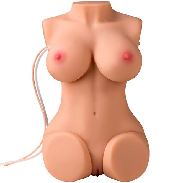 XISE - WENDY SUCKING WEIBLICHER TORSO MIT VIBRATION UND FERNBEDIENUNG 6 KG