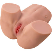 XISE - MAYA SUCKING REALISTISCHER VAGINA- UND ANUS-MASTURBATOR MIT VIBRATION UND STIMULIERENDEN WELLEN 4,5 KG