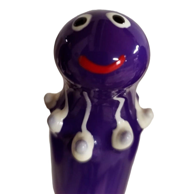 CONDOMERIE - HANDBEMALTE NEUHEITSKONDOME OCTOPUS LILA