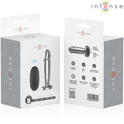 INTENSE - ANAL PLUG 10 VIBRATIONEN METALLDILDO MIT FERNBEDIENUNG M