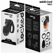 ADDICTED TOYS LOCKED - MINDNIGHT CELL PENISKÄFIG 4.2 CM GRÖSSE M