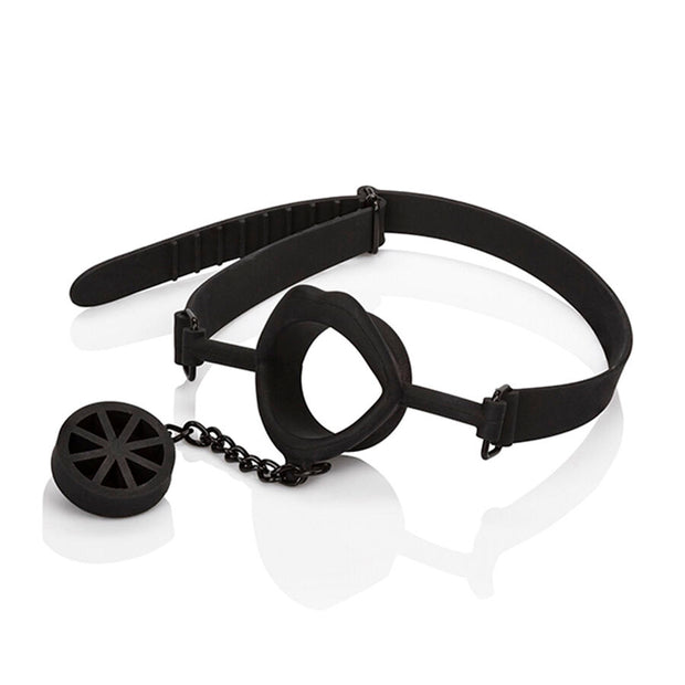 CALEXOTICS - SCANDAL -GAG MIT SCHWARZEM SILIKON-PLUG