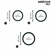 ADDICTED TOYS - SET SILIKONRINGE MODELL 2