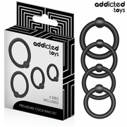 ADDICTED TOYS - SET AUS DRUCKRINGEN AUS SILIKON