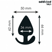 ADDICTED TOYS - ANALSTECKER GRÖSSE M 6,6 CM
