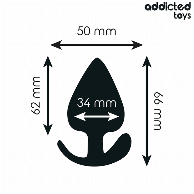 ADDICTED TOYS - ANALSTECKER GRÖSSE M 6,6 CM
