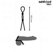 ADDICTED TOYS - SILIKONSEIL FÜR DEN DOPPELSCHLEIFEN-PENIS
