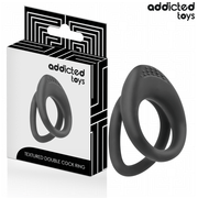 ADDICTED TOYS - DOPPELT STRUKTURIERTER PENISRING