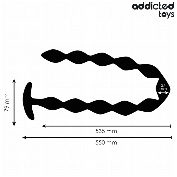 ADDICTED TOYS - EXTRA LANGER ANALPLUG