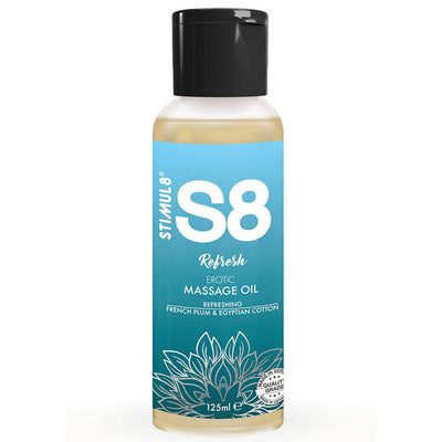STIMUL8 - S8 REFRESH BAUMWOLLMASSAGEÖL 125 ML