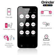 ONINDER CUTE - LOVE BUDDY MASTER G-SPOT VIBRATOR - KOSTENLOSE WELTWEITE APP