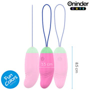 ONINDER CUTE - LOVE PLEASURE VIBRO-ROTIERENDES EI 360° SILIKON - KOSTENLOSE WELTWEITE APP