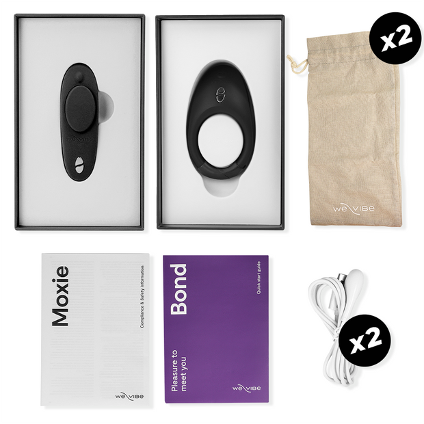 WE-VIBE - TEASE US SET BOND + MOXIE