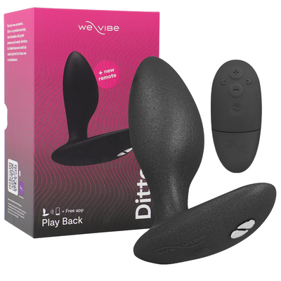 WE-VIBE - VECTOR+ SCHWARZES PROSTATAMASSAGER