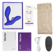 WE-VIBE - VECTOR+ BLAUES PROSTATAMASSAGER