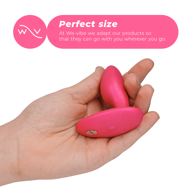 WE-VIBE - DITTO+ ANAL PLUG VIBRATOR ROSA