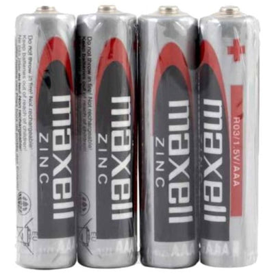 MAXELL - BATTERIE SALINA MANGANESO AAA R03 EINZIEHBAR*4