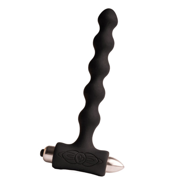 ROCKS-OFF - PETITE SENSATIONS PEARLS ANAL PLUG VIBRATOR SCHWARZ