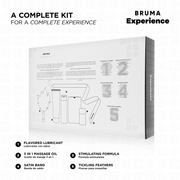 BRUMA XPERIENCE - VIBRO-ORGASMISCHES SÜSSES KAUGUMMI-VERSUCHUNGSSET