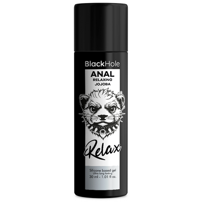 BLACK HOLE -  SCHWARZE LOCH-GEL-SILIKON-BASIS-ANAL-DILATION 30 ML