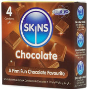 SKINS - SCHOKOLADE PREMIUM-KONDOME PACKUNG 4