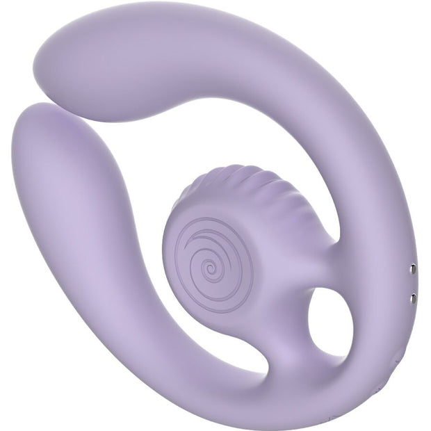 SNAIL VIBE - GIZI DUO PAARSTIMULATOR FERNBEDIENUNG LILA