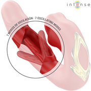 INTENSE - NATHY DOPPELVIBRATOR MIT MULTIFUNKTIONS-STIMULIERENDER MUND ROT