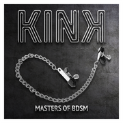 KINK - FLACHE KETTE NIPPELKLEMMEN SILBER 34 CM