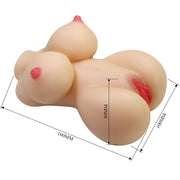 CRAZY BULL - HERTA MINI TORSO REALISTISCHE WEIBLICHE VAGINA 497 G