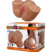 CRAZY BULL - GERIANN REALISTISCHER WEIBLICHER PO-VIBRATOR UND SAUGER MIT TON 5,5 KG