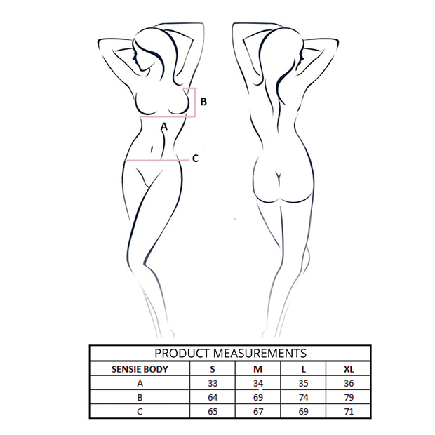 PASSION - SENSIE BODY TEAL L/XL