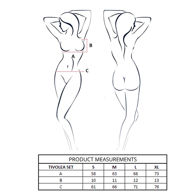 PASSION - TIVOLEA BH + STRING SET VIOLETT S/M