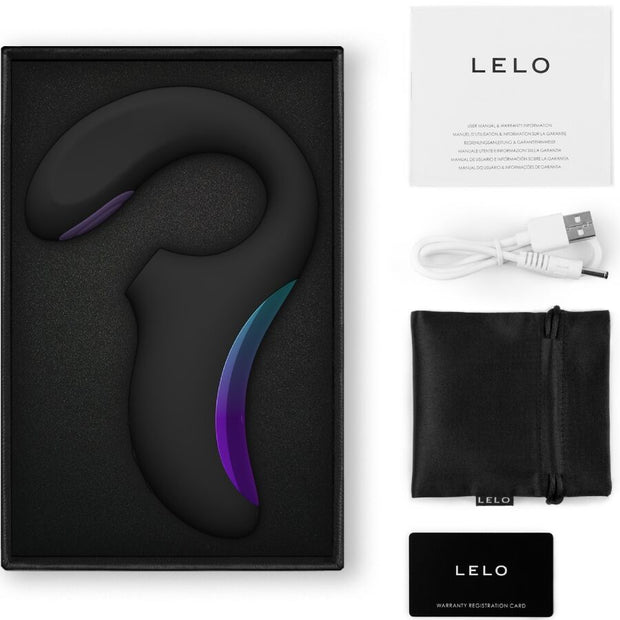 LELO - ENIGMA DOPPEL-SCHALLVIBRATOR POINT G SCHWARZ