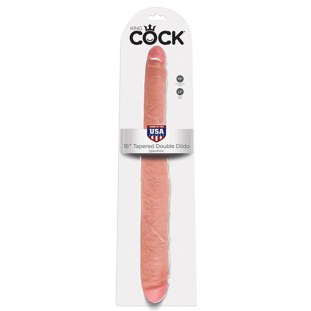 KING COCK DOPPELTER NATURDILDO 40,6 CM