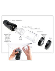 EXTREME TOYZ - PDX MEGA BATOR USB-MNNLICHER MASTURBATOR ANO SCHWARZ